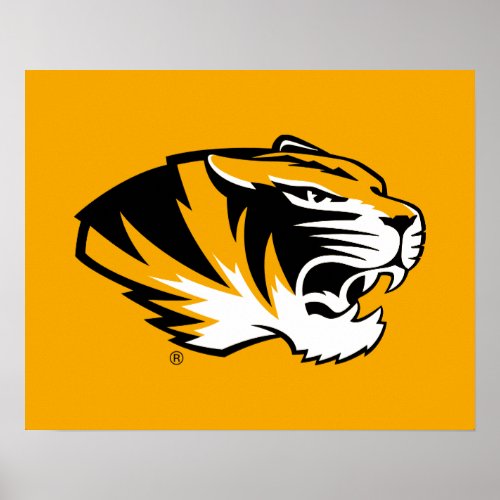 University of Missouri Tiger Poster