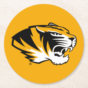 University of Missouri Tiger Round Paper Coaster