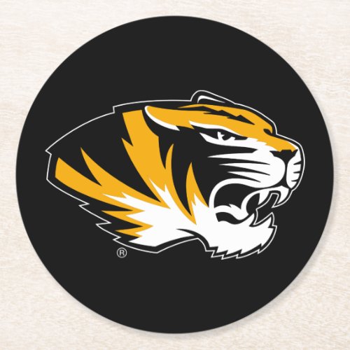 University of Missouri Tiger Round Paper Coaster
