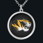 University of Missouri Tiger Silver Plated Necklace<br><div class="desc">Zazzle offers the most exciting and unique gear for the ultimate Missouri Tiger fan! All of our products are officially licensed and customizable, which makes them perfect for students, alumni, family, fans, and faculty. Whether you are gearing up for tailgating, hosting a party for a Mizzou fan, or decorating your...</div>