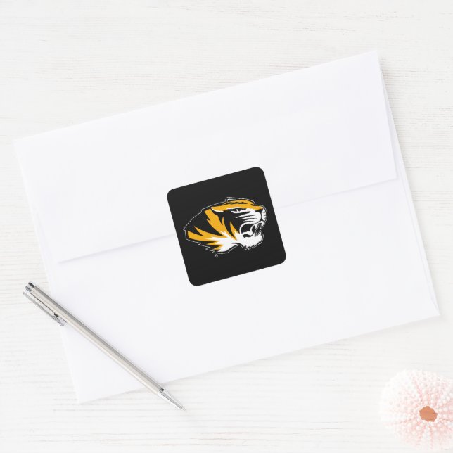 University of Missouri Tiger Square Sticker (Envelope)