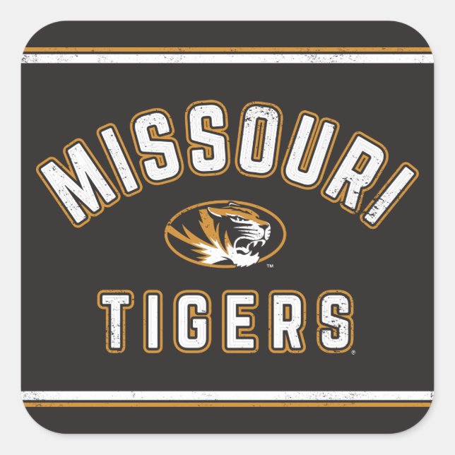 University Of Missouri | Tigers Classic Square Sticker (Front)