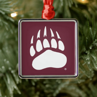 University of Montana Metal Ornament