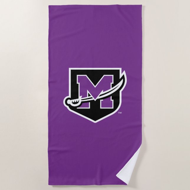 University of Mount Union Beach Towel (Front)