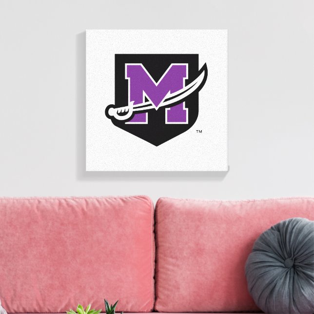 University of Mount Union Canvas Print (Insitu(LivingRoom))