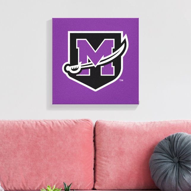 University of Mount Union Canvas Print (Insitu(LivingRoom))