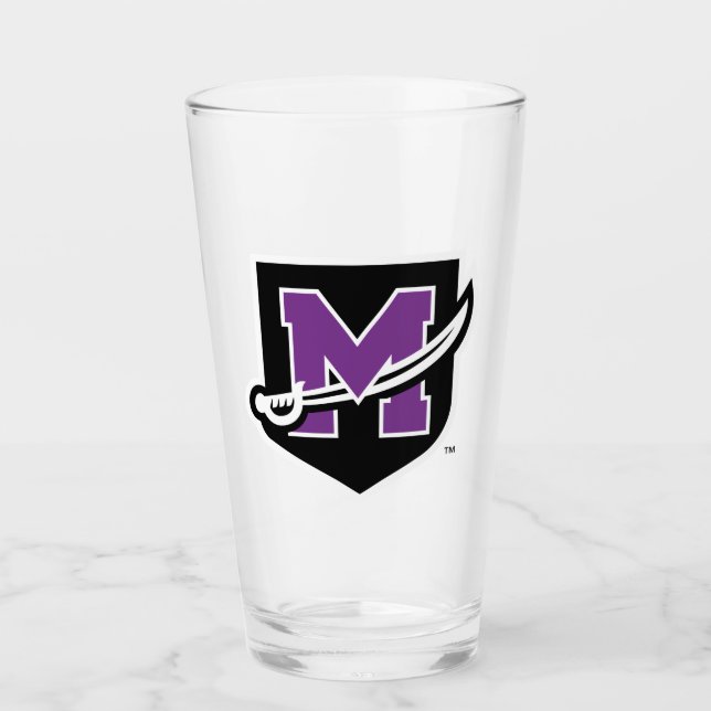 University of Mount Union Glass (Front)