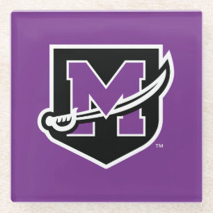 University of Mount Union Glass Coaster