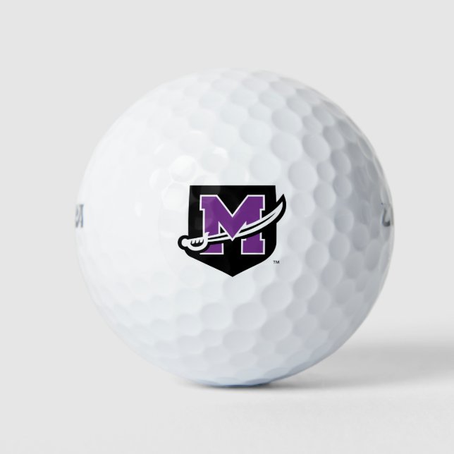 University of Mount Union Golf Balls (Front)