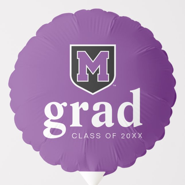 University of Mount Union Graduation Balloon (Front)
