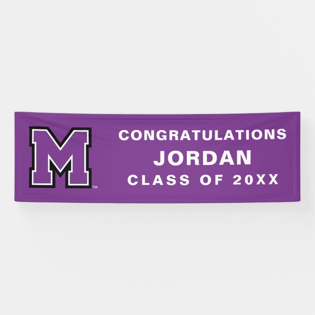University of Mount Union Graduation Banner (Horizontal)