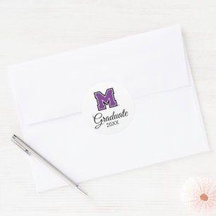 University of Mount Union Graduation Classic Round Sticker