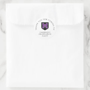 University of Mount Union Graduation Classic Round Sticker