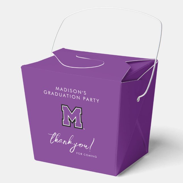 University of Mount Union Graduation Favor Boxes (Front)