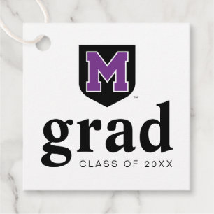 University of Mount Union Graduation Favor Tags
