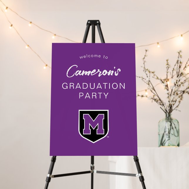 University of Mount Union Graduation Foam Board (In Situ (Stand))
