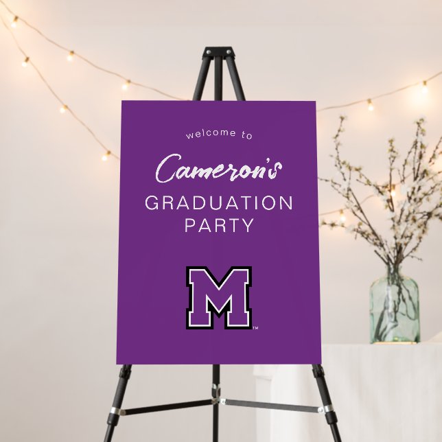 University of Mount Union Graduation Foam Board (In Situ (Stand))