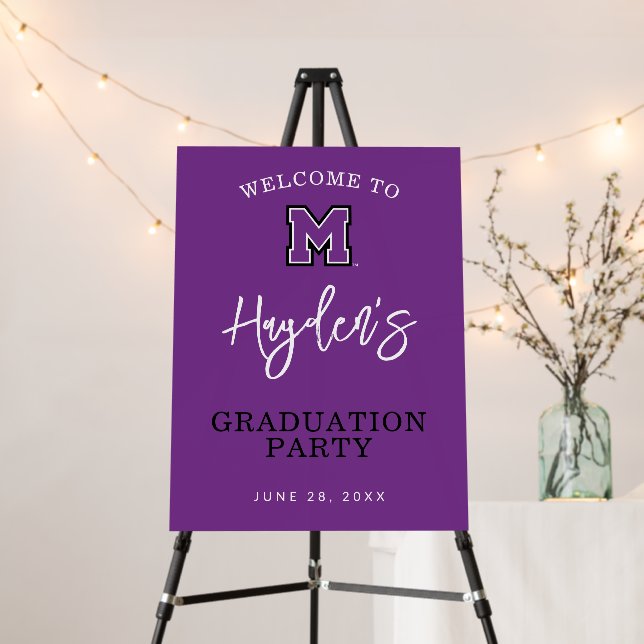 University of Mount Union Graduation Foam Board (In Situ (Stand))