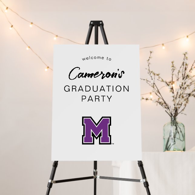 University of Mount Union Graduation Foam Board (In Situ (Stand))