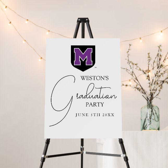 University of Mount Union Graduation Foam Board (In Situ (Stand))