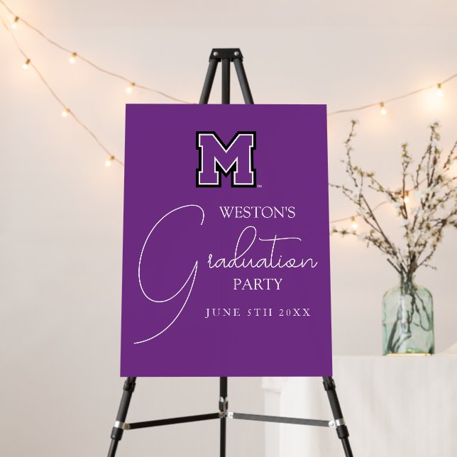 University of Mount Union Graduation Foam Board (In Situ (Stand))