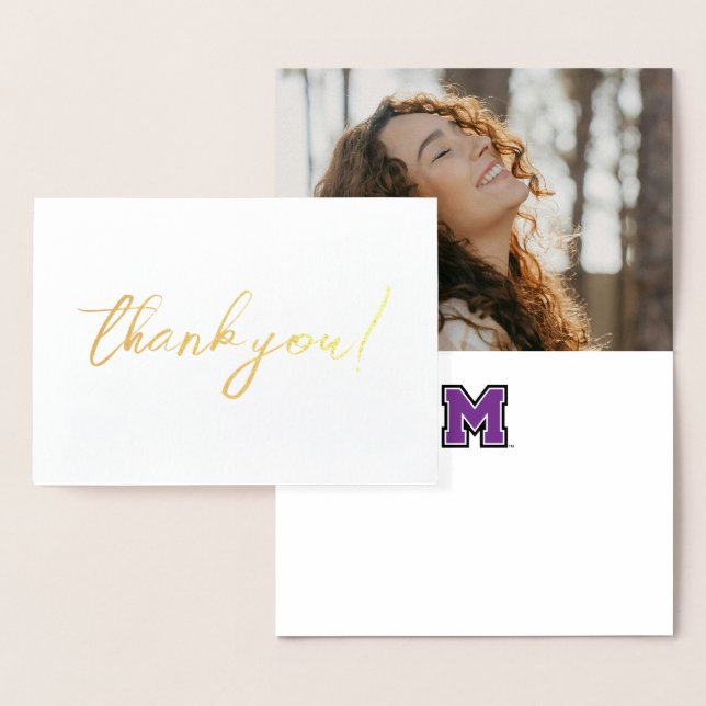 University of Mount Union Graduation Foil Card (Display)