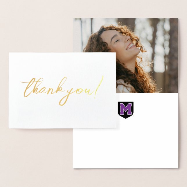 University of Mount Union Graduation Foil Card (Display)