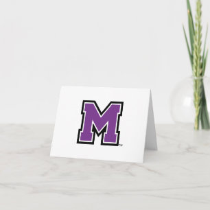 University of Mount Union Graduation Letterpress Thank You Card