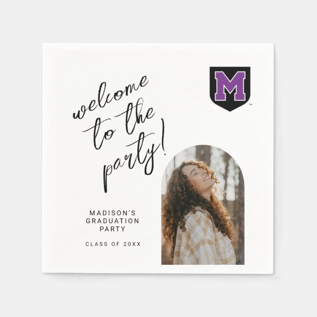 University of Mount Union Graduation Napkins (Front)