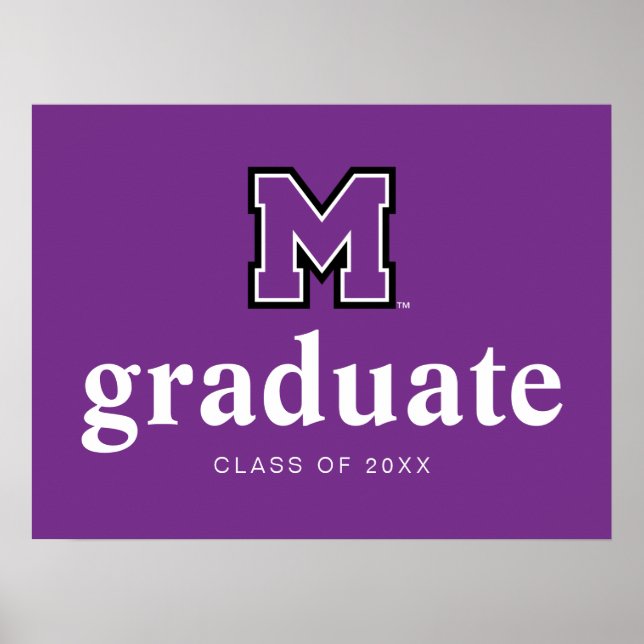 University of Mount Union Graduation Poster (Front)