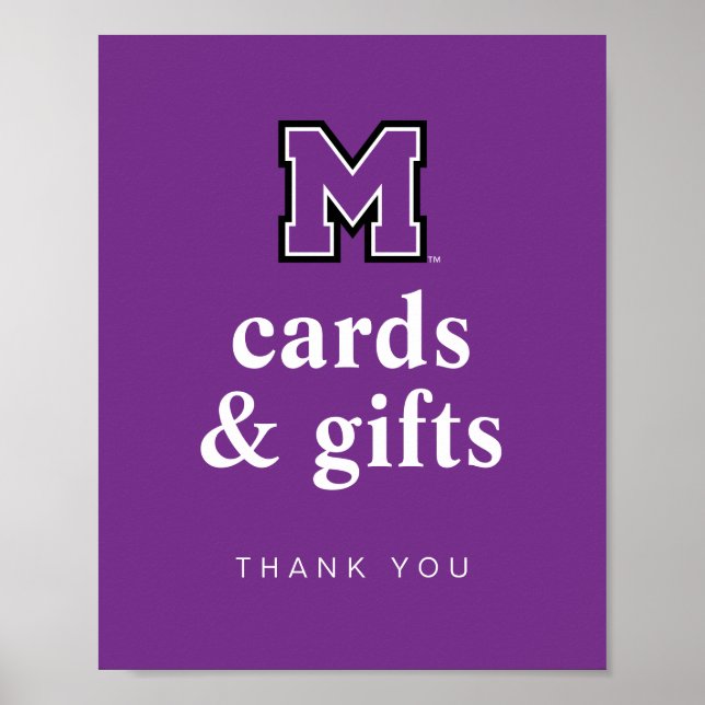 University of Mount Union Graduation Poster (Front)