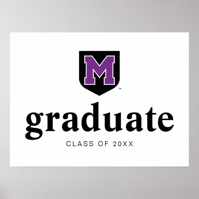 University of Mount Union Graduation Poster (Front)