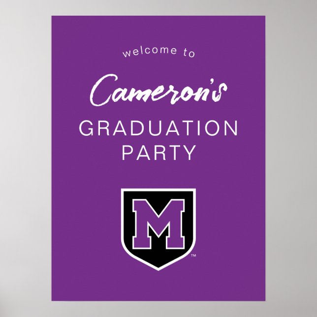 University of Mount Union Graduation Poster (Front)