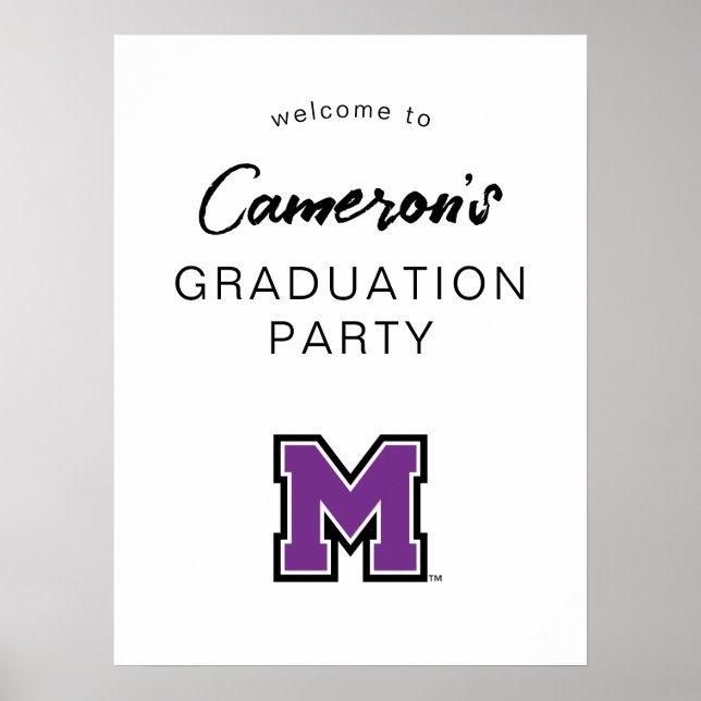 University of Mount Union Graduation Poster (Front)