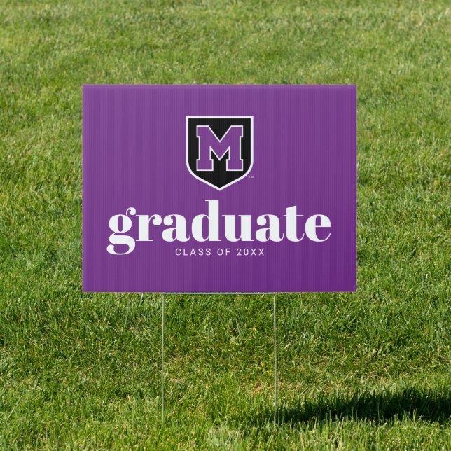 University of Mount Union Graduation Sign (Insitu)