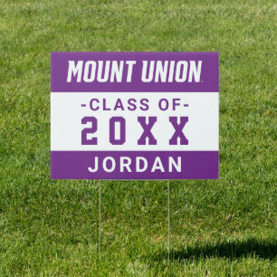 University of Mount Union Graduation Sign