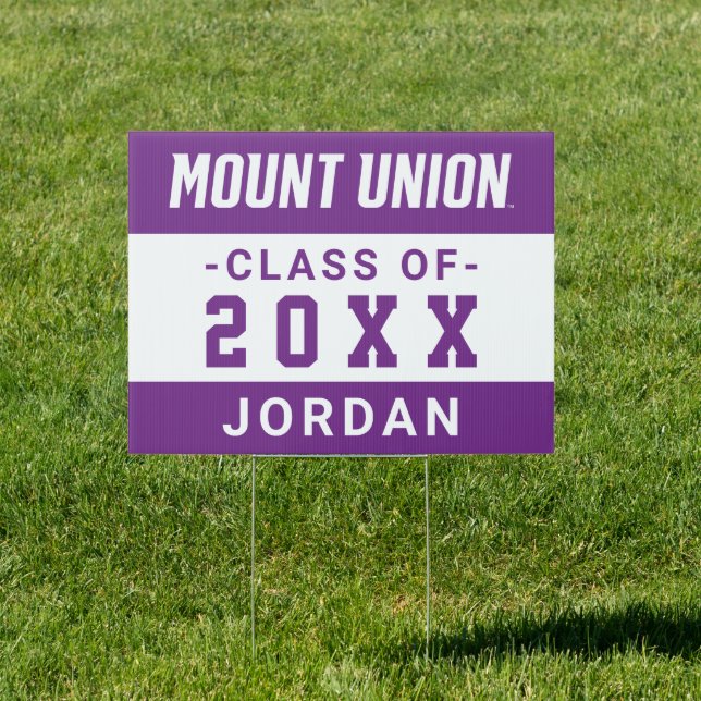 University of Mount Union Graduation Sign (Insitu)