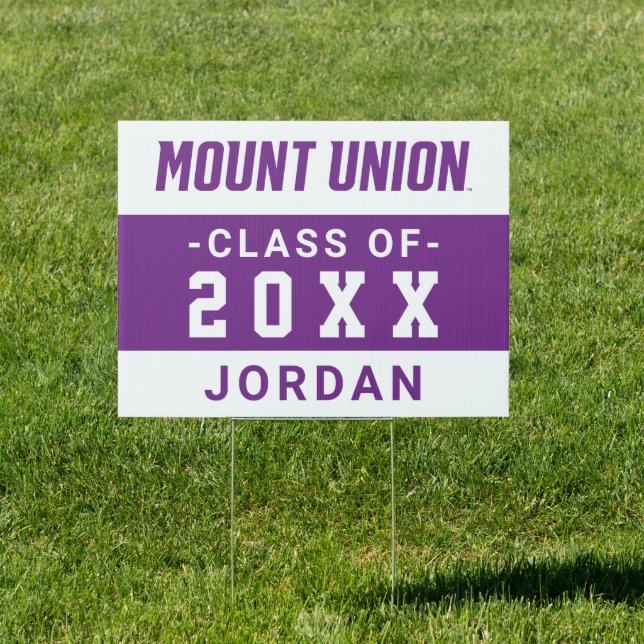 University of Mount Union Graduation Sign (Insitu)