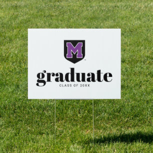 University of Mount Union Graduation Sign