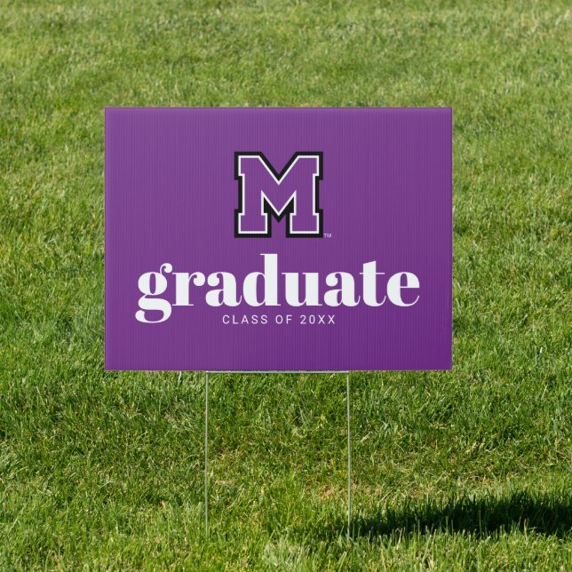 University of Mount Union Graduation Sign (Insitu)