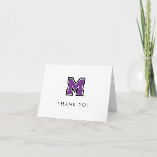 University of Mount Union Graduation Thank You Card
