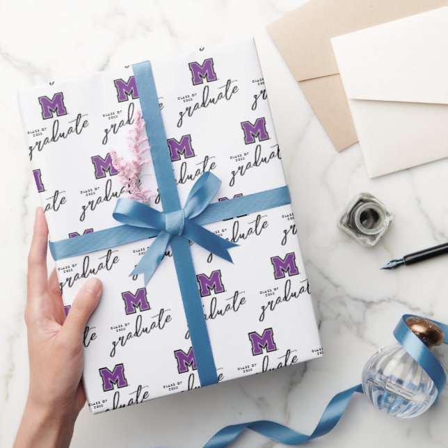 University of Mount Union Graduation Wrapping Paper (Gifting)