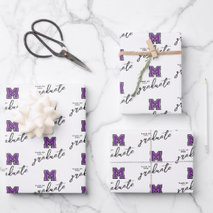 University of Mount Union Graduation Wrapping Paper Sheets