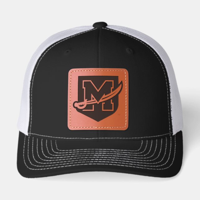 University of Mount Union Leather Patch Hat (Front)
