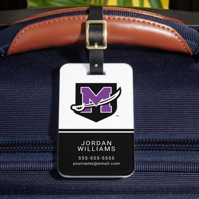 University of Mount Union Luggage Tag (Front Insitu 2)