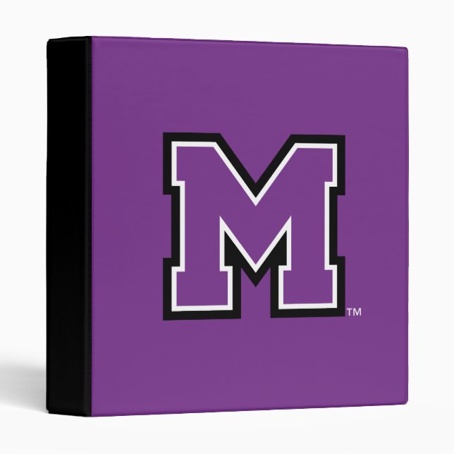 University of Mount Union M 3 Ring Binder (Front/Spine)