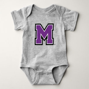 University of Mount Union M Baby Bodysuit