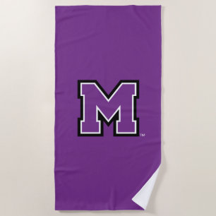 University of Mount Union M Beach Towel