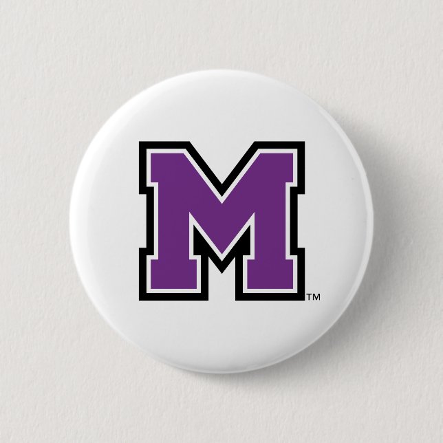 University of Mount Union M Button (Front)