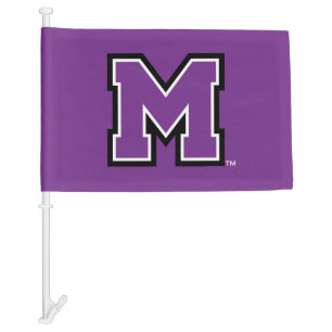University of Mount Union M Car Flag